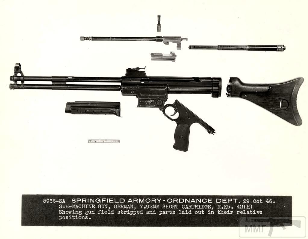 109346 - Sturmgewehr Haenel / Schmeisser MP 43MP 44 Stg.44 - прототипы, конструкция история