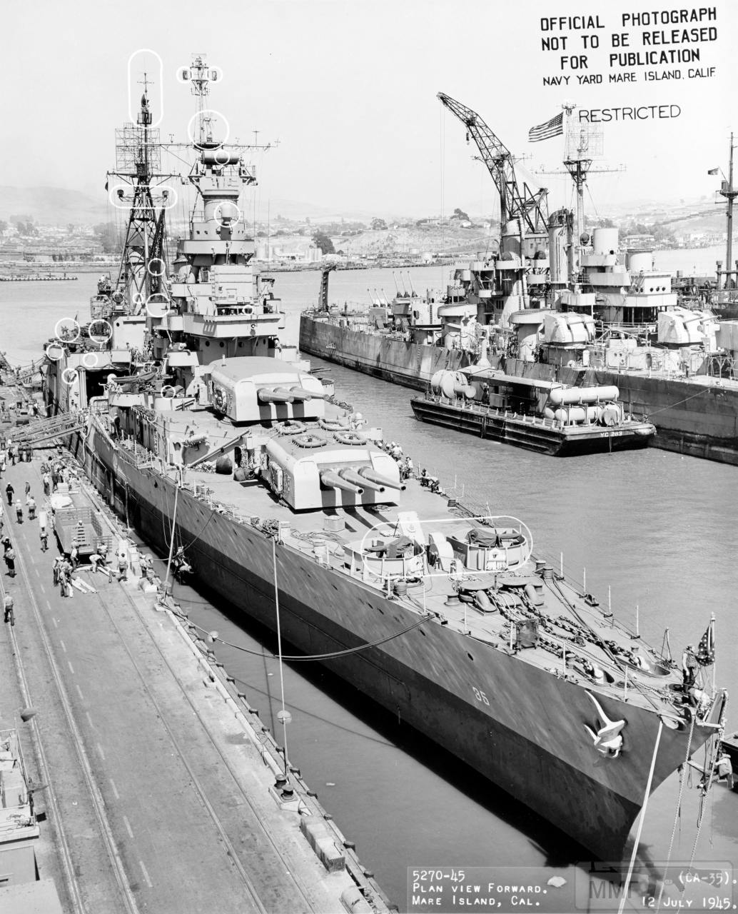 109545 - USS Indianapolis (CA-35)