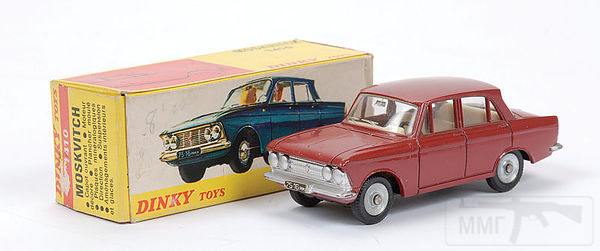 11070 - Модель Москвича-408 фирмы Dinky Toys, сделанная во Франции.