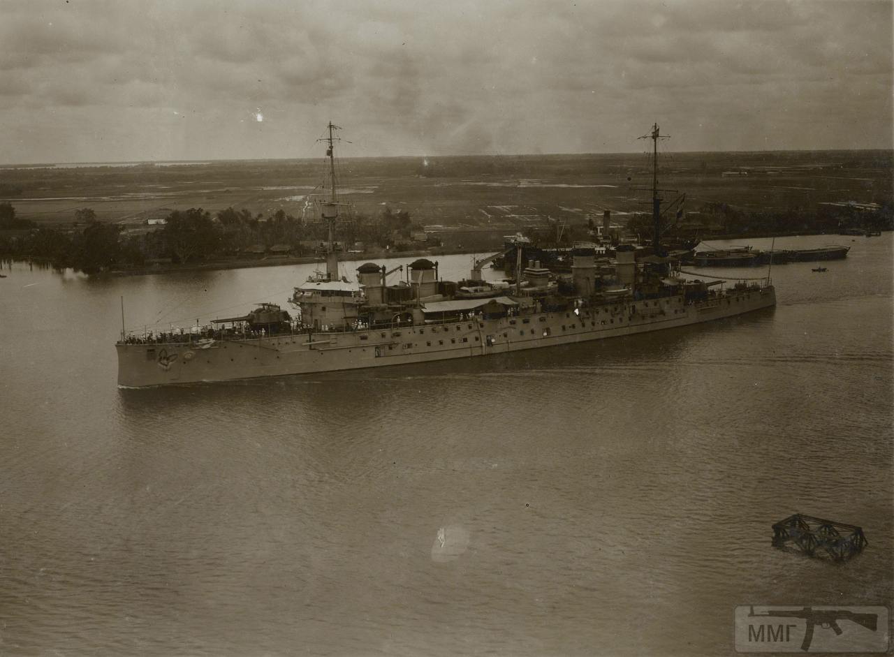 113357 - Броненосный крейсер Jules Michelet в Сайгоне, 1930 г.