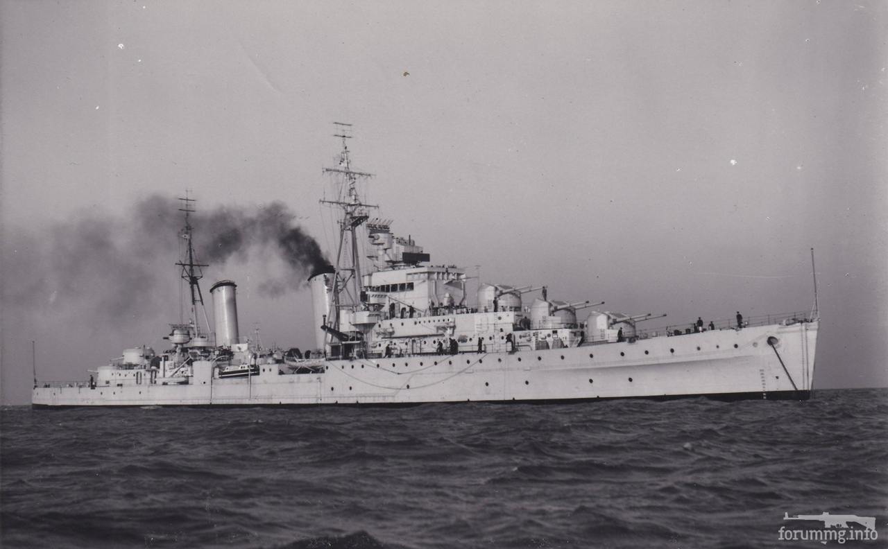 116356 - Легкий крейсер HMS Dido в 1946 г.