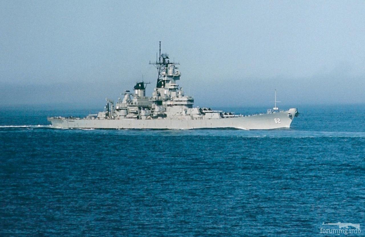 140776 - Линкор USS New Jersey (BB-62), в Охотском море, в 80 милях к югу от Магадана, 17 сентября 1986 г.