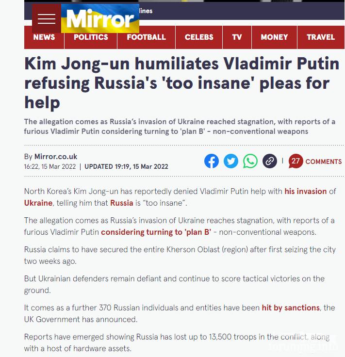 146171 - Росcия vs Украина и НАТО - блеф или скоро война?