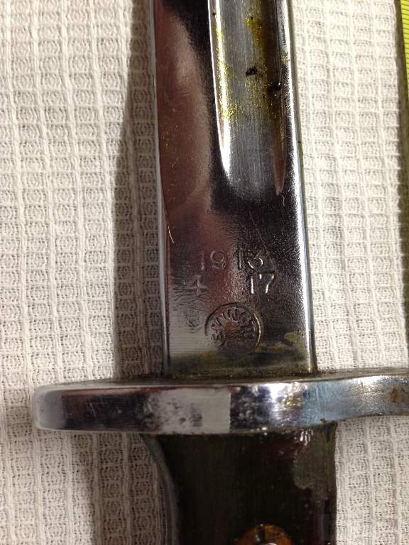 1501 - Штык нож Remington 1913г
