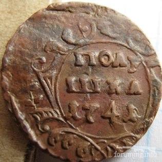 155960 - Интересные проходы деньга-полушка 1730-54 гг. на аукционах.