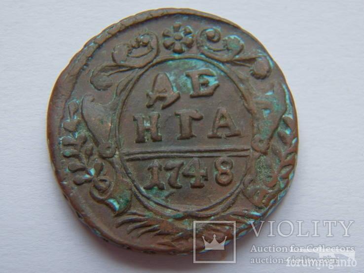 157623 - Интересные проходы деньга-полушка 1730-54 гг. на аукционах.