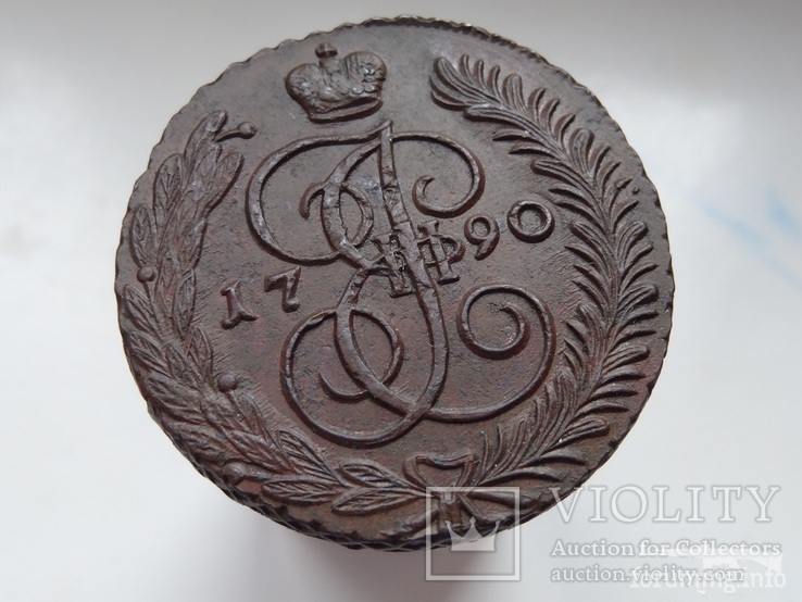 158551 - Интересные проходы медных монет 18-го века на аукционах.