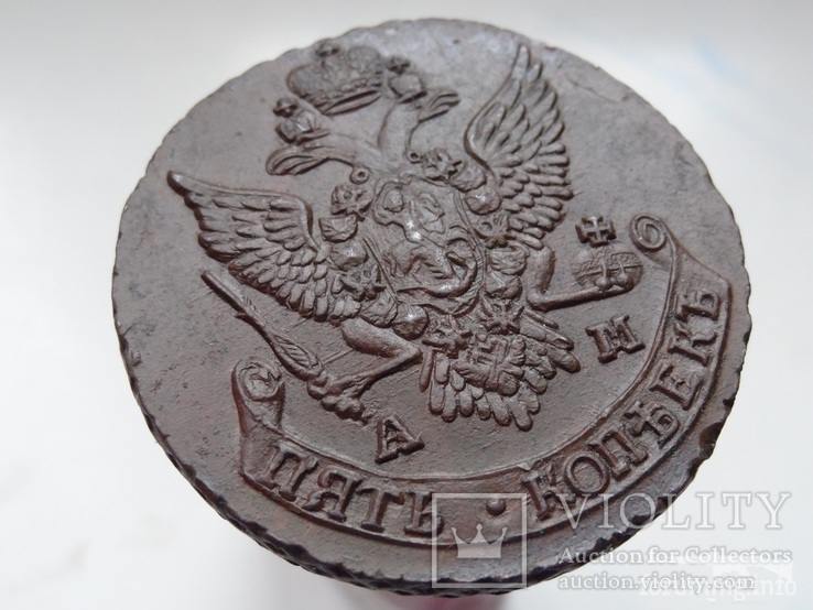 158552 - Интересные проходы медных монет 18-го века на аукционах.