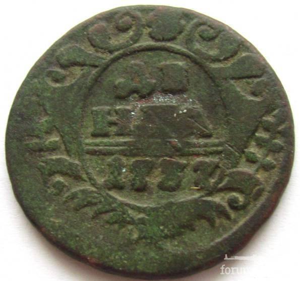 158781 - Интересные проходы деньга-полушка 1730-54 гг. на аукционах.