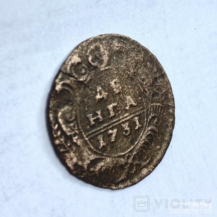 159019 - Интересные проходы деньга-полушка 1730-54 гг. на аукционах.