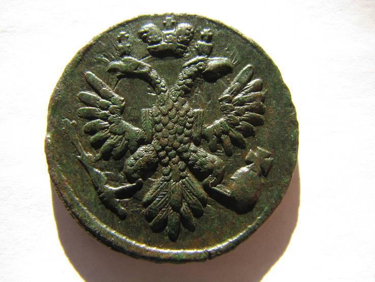 159353 - Интересные проходы деньга-полушка 1730-54 гг. на аукционах.
