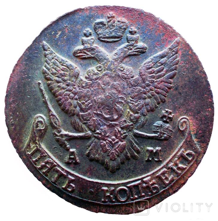 160582 - Интересные проходы медных монет 18-го века на аукционах.
