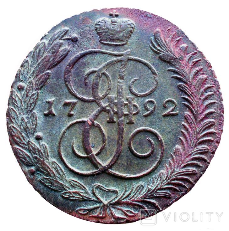 160583 - Интересные проходы медных монет 18-го века на аукционах.
