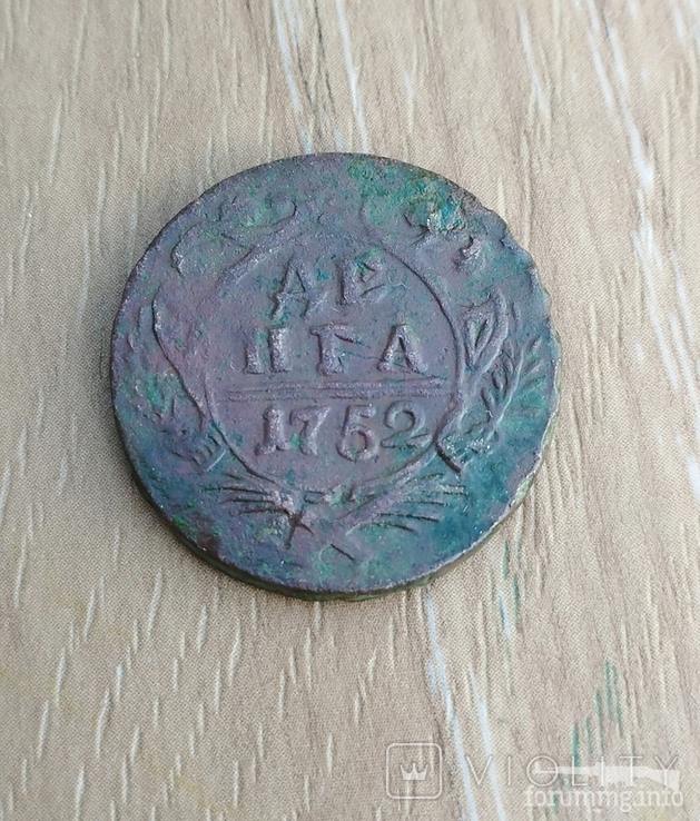 161547 - Интересные проходы деньга-полушка 1730-54 гг. на аукционах.