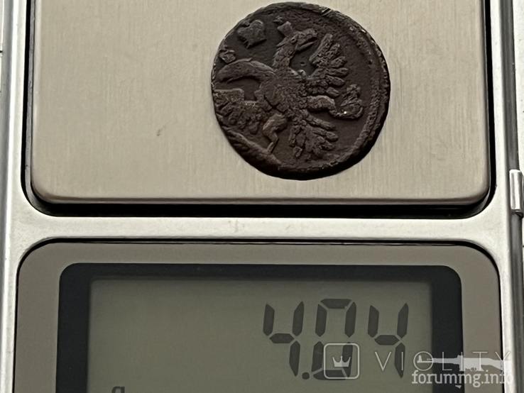 161708 - Интересные проходы деньга-полушка 1730-54 гг. на аукционах.