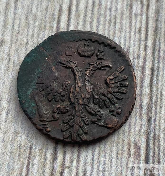 161866 - Интересные проходы деньга-полушка 1730-54 гг. на аукционах.