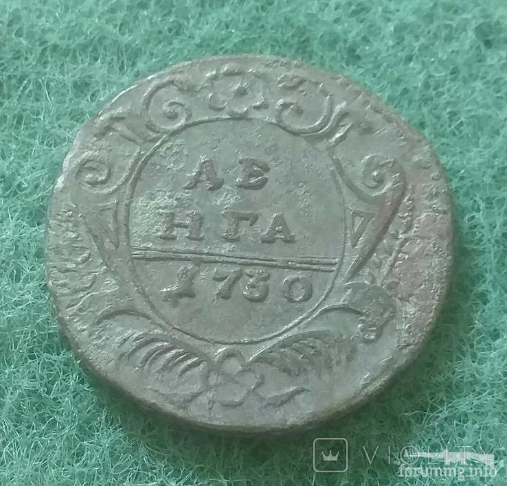 162102 - Интересные проходы деньга-полушка 1730-54 гг. на аукционах.