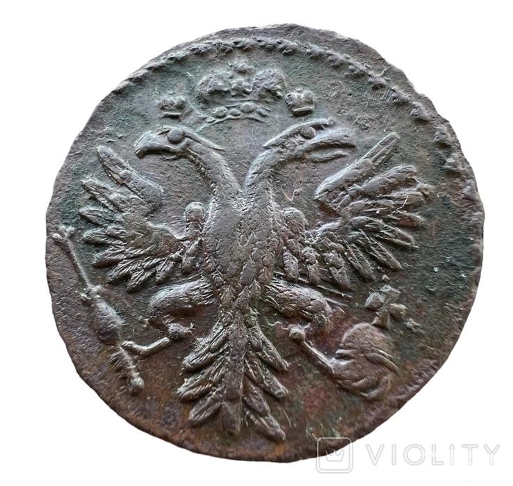 162286 - Интересные проходы деньга-полушка 1730-54 гг. на аукционах.