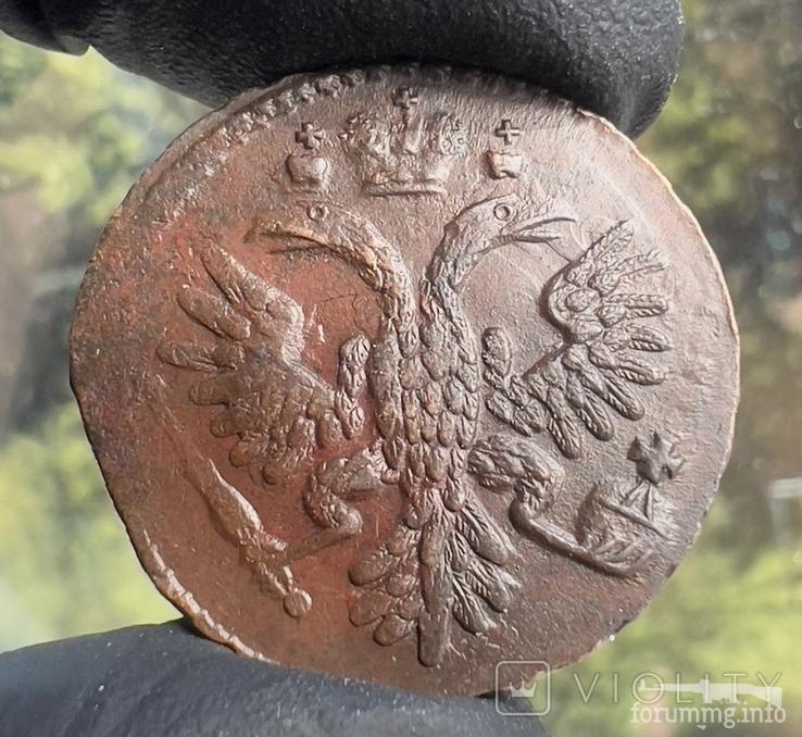 162478 - Интересные проходы деньга-полушка 1730-54 гг. на аукционах.