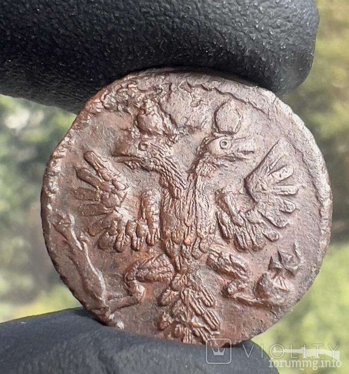 162496 - Интересные проходы деньга-полушка 1730-54 гг. на аукционах.