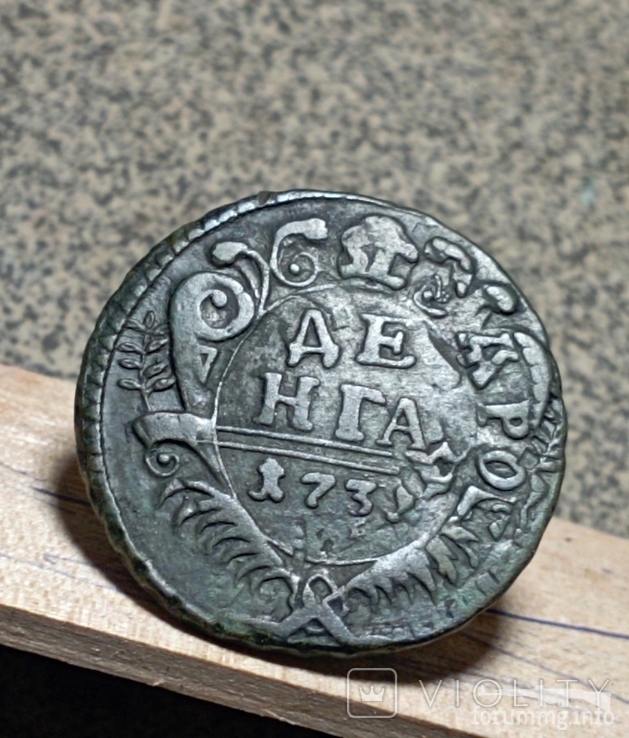 162814 - Интересные проходы деньга-полушка 1730-54 гг. на аукционах.