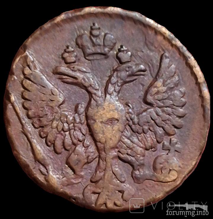163067 - Интересные проходы деньга-полушка 1730-54 гг. на аукционах.