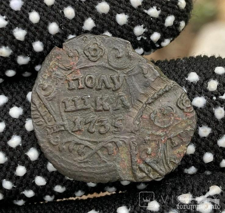 163274 - Интересные проходы деньга-полушка 1730-54 гг. на аукционах.