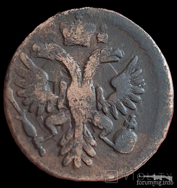 163892 - Интересные проходы деньга-полушка 1730-54 гг. на аукционах.