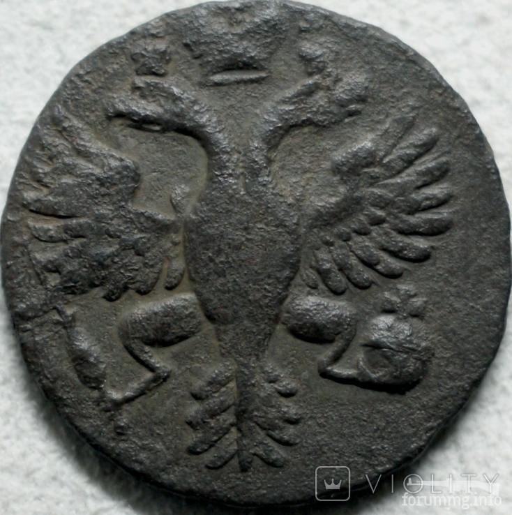 163977 - Интересные проходы деньга-полушка 1730-54 гг. на аукционах.