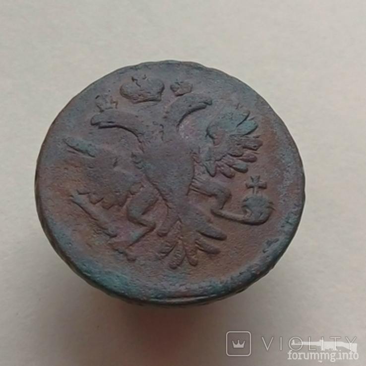 164066 - Интересные проходы деньга-полушка 1730-54 гг. на аукционах.