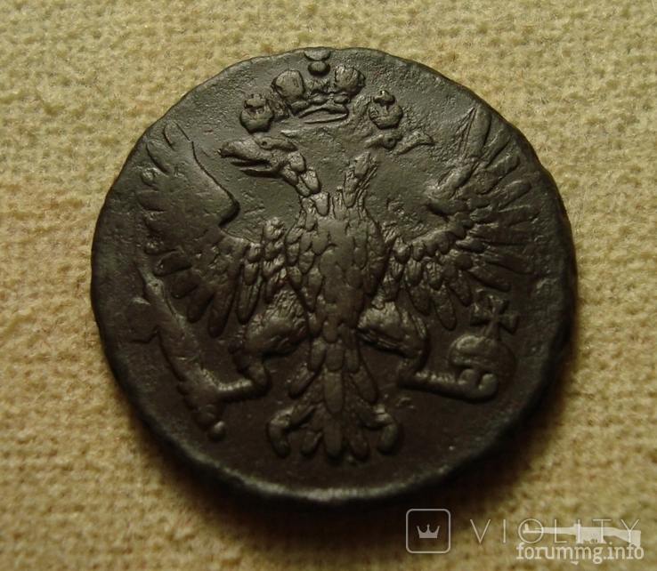 164106 - Интересные проходы деньга-полушка 1730-54 гг. на аукционах.