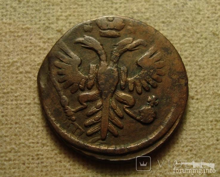 164117 - Интересные проходы деньга-полушка 1730-54 гг. на аукционах.