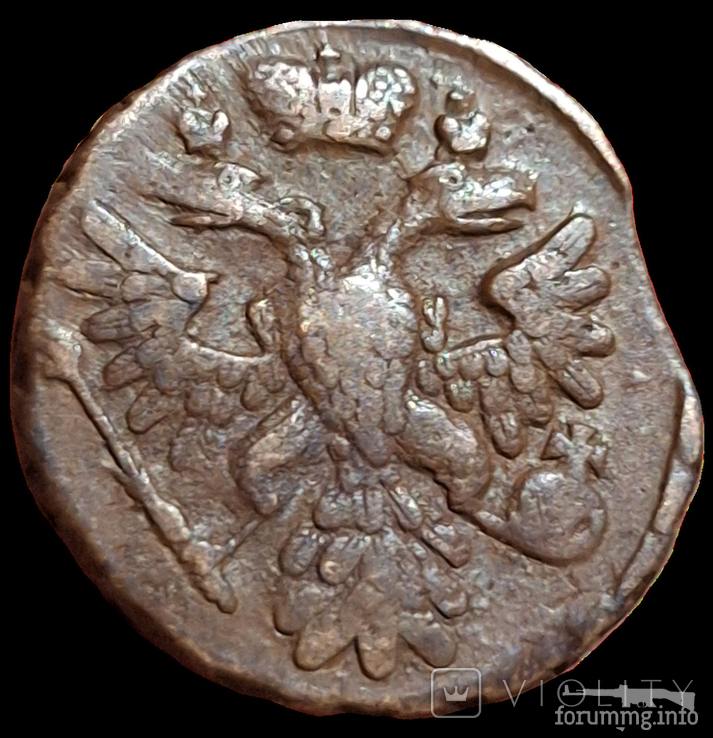 164295 - Интересные проходы деньга-полушка 1730-54 гг. на аукционах.