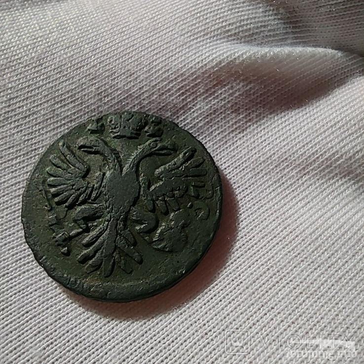 164445 - Интересные проходы деньга-полушка 1730-54 гг. на аукционах.