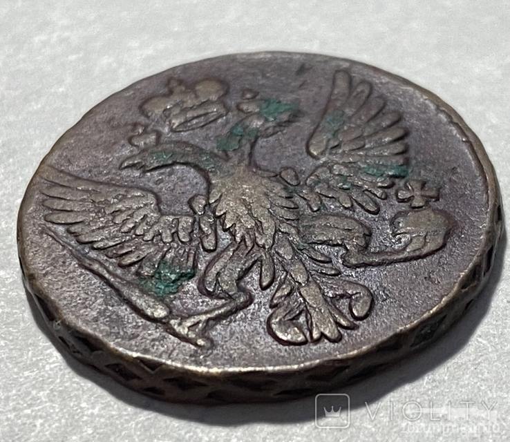 164727 - Интересные проходы деньга-полушка 1730-54 гг. на аукционах.