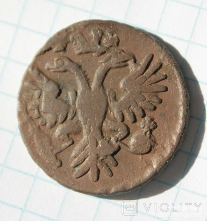 164777 - Интересные проходы деньга-полушка 1730-54 гг. на аукционах.