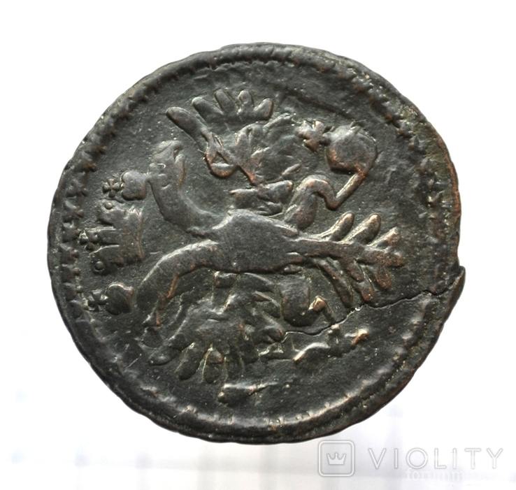 164817 - Интересные проходы деньга-полушка 1730-54 гг. на аукционах.