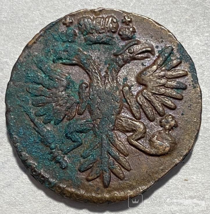 164892 - Интересные проходы деньга-полушка 1730-54 гг. на аукционах.