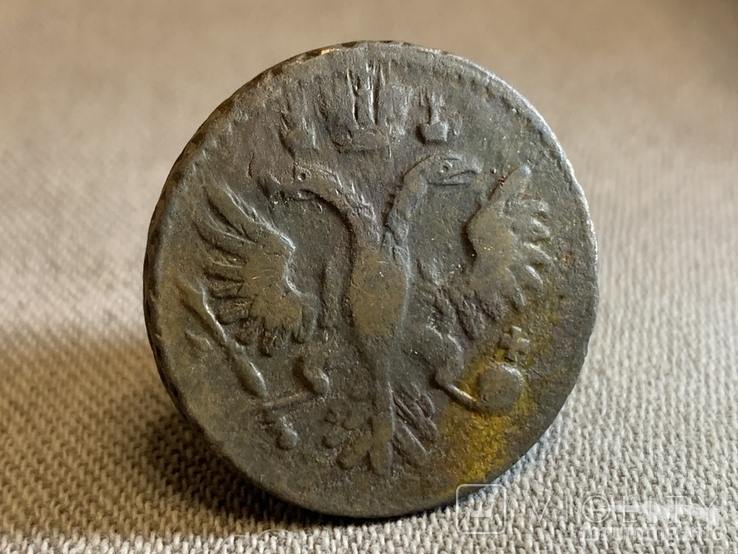 165103 - Интересные проходы деньга-полушка 1730-54 гг. на аукционах.