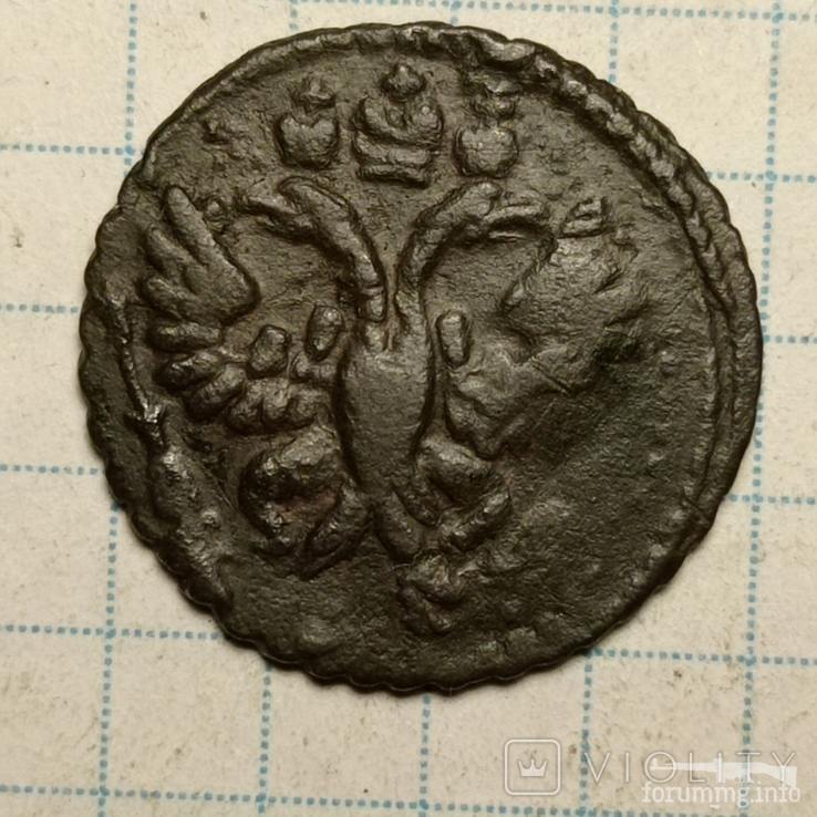 165122 - Интересные проходы деньга-полушка 1730-54 гг. на аукционах.