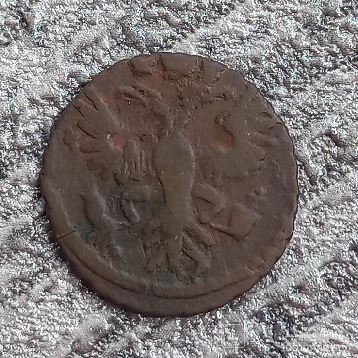 165198 - Интересные проходы деньга-полушка 1730-54 гг. на аукционах.