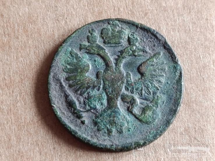 165289 - Интересные проходы деньга-полушка 1730-54 гг. на аукционах.