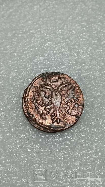 166089 - Интересные проходы деньга-полушка 1730-54 гг. на аукционах.