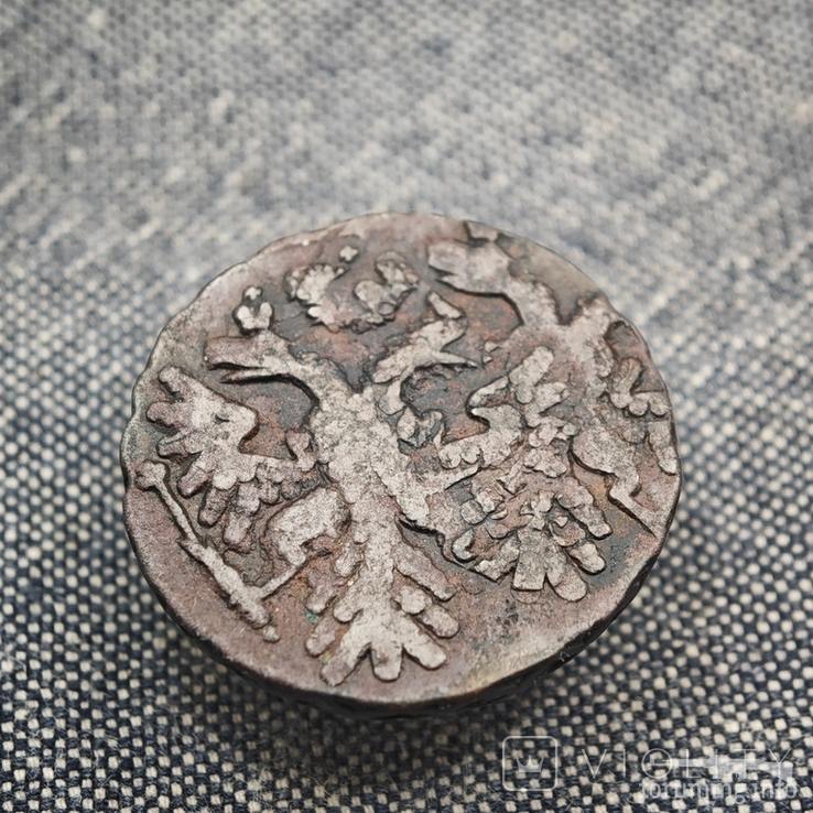 166383 - Интересные проходы деньга-полушка 1730-54 гг. на аукционах.