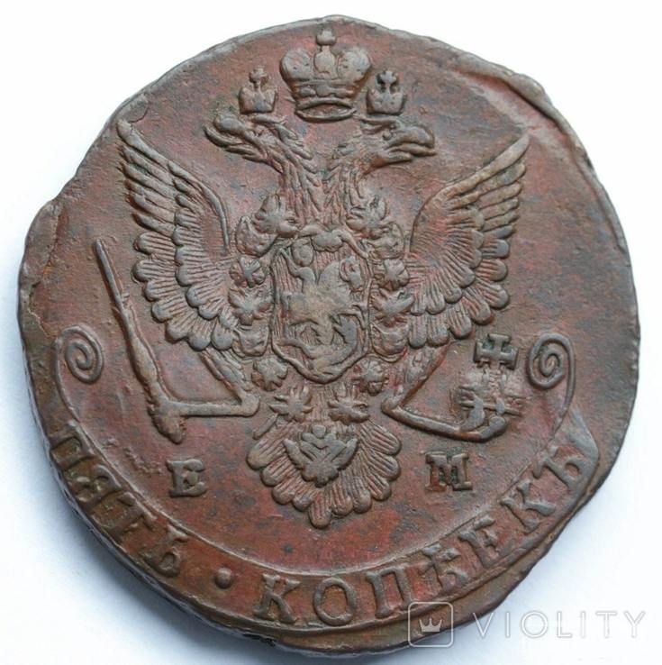 166398 - Интересные проходы медных монет 18-го века на аукционах. (80.94 КБ) 3 просмотра 166398 - Интересные проходы медных монет 18-го века на аукционах.