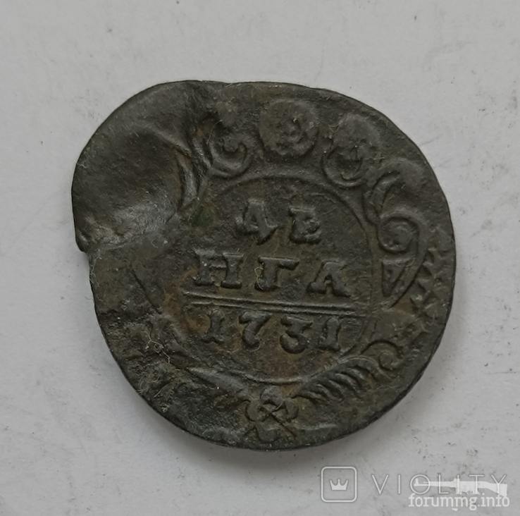 166403 - Интересные проходы деньга-полушка 1730-54 гг. на аукционах. (53.11 КБ) 8 просмотров 166403 - Интересные проходы деньга-полушка 1730-54 гг. на аукционах.