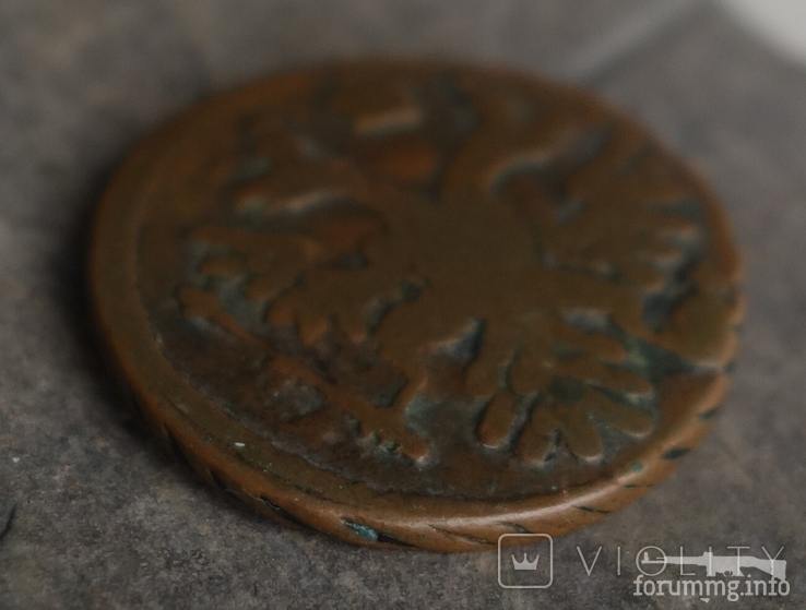 166719 - Интересные проходы деньга-полушка 1730-54 гг. на аукционах.