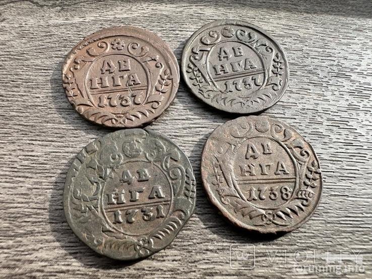 167525 - Интересные проходы деньга-полушка 1730-54 гг. на аукционах.