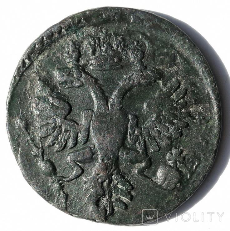 167914 - Интересные проходы деньга-полушка 1730-54 гг. на аукционах.