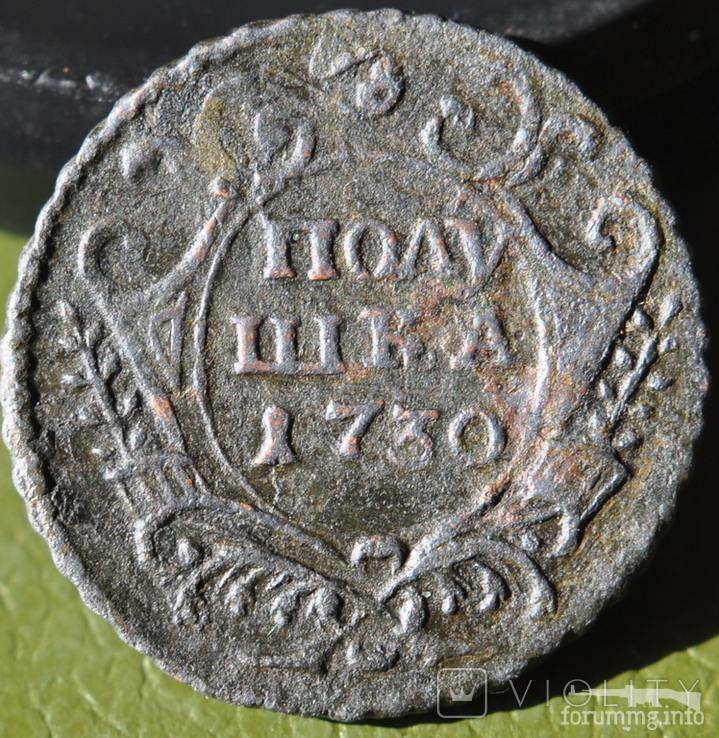 168003 - Интересные проходы деньга-полушка 1730-54 гг. на аукционах.
